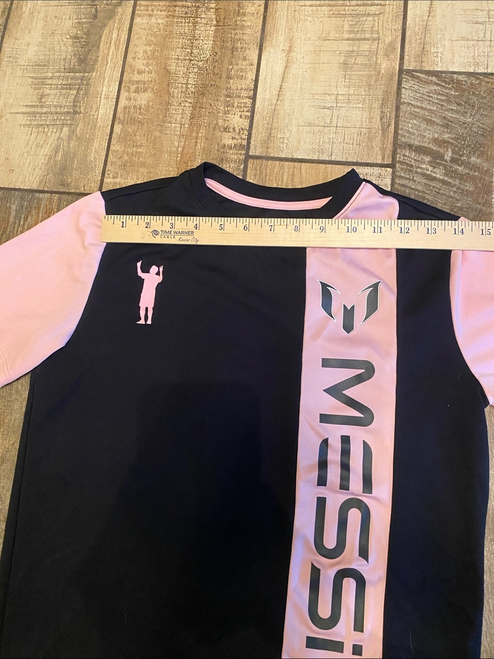 Messi Kids' Black & Pink Athletic Shirt and Shorts Set - Picture 7 of 12